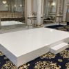12' x 12' White Stage Rental