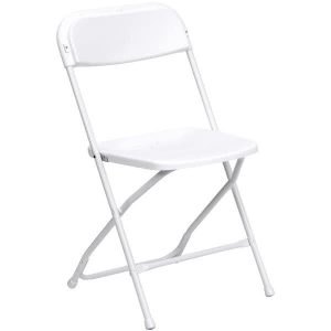 White Plastic Folding Chair Rental